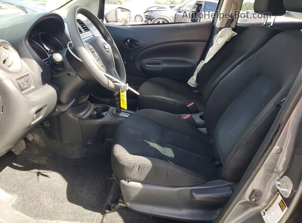 3N1CE2CP9GL398862 2016 NISSAN VERSA Серый Вид салона спереди