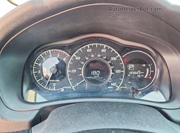 3N1CE2CP9HL359707 2017 NISSAN VERSA Silver Vista del cuadro de instrumentos