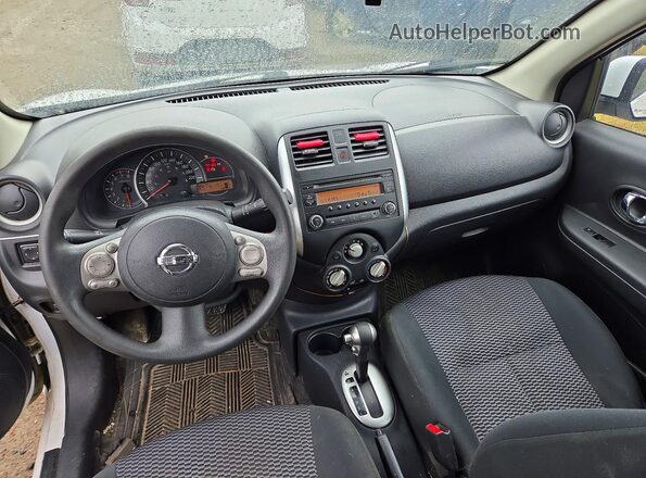 3N1CK3CP2HL264758 2017 NISSAN MICRA White Вид панелі приладів