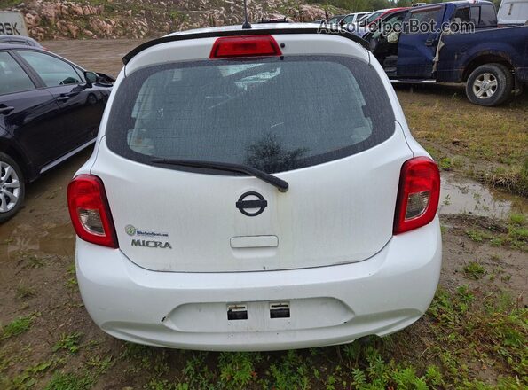 3N1CK3CP2HL264758 2017 NISSAN MICRA White Вид ззаду