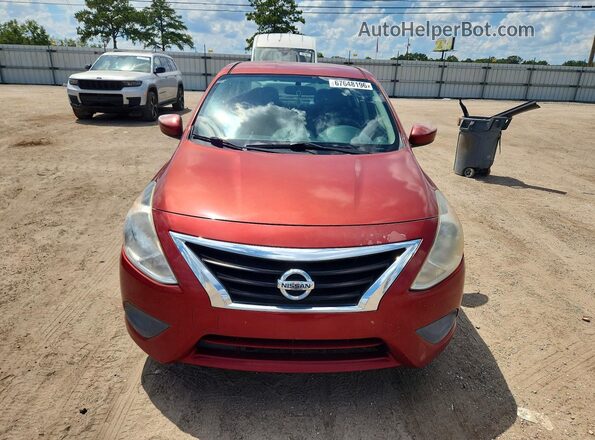 3N1CN7AP1GL833907 2016 NISSAN VERSA Red Widok z przodu