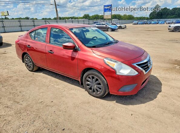 3N1CN7AP1GL833907 2016 NISSAN VERSA Red Przód prawy
