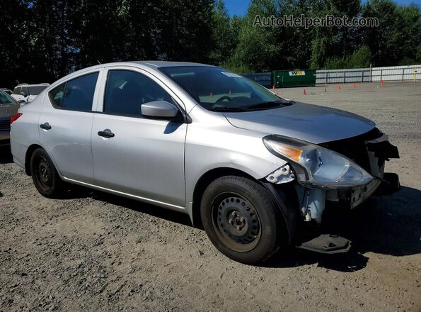 3N1CN7AP2GL859268 2016 NISSAN VERSA Silver Передня права чверть