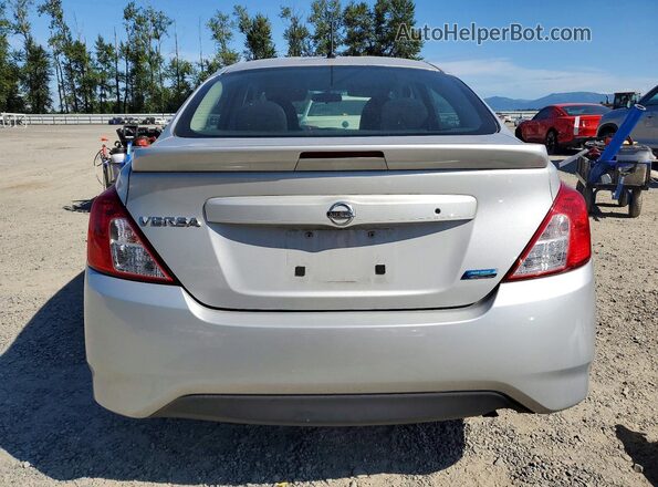 3N1CN7AP2GL859268 2016 NISSAN VERSA Silver Вид ззаду