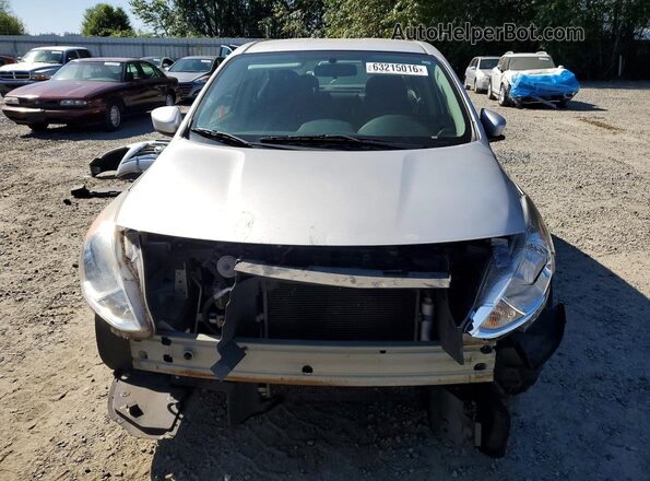 3N1CN7AP2GL859268 2016 NISSAN VERSA Silver Вид спереду