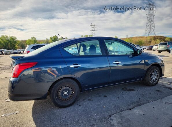 3N1CN7AP3HL843310 2017 NISSAN VERSA Teal Задня права чверть
