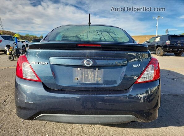 3N1CN7AP3HL843310 2017 NISSAN VERSA Teal Вид ззаду