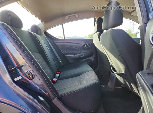 3N1CN7AP3HL843310 2017 NISSAN VERSA Teal Вид задніх сидінь
