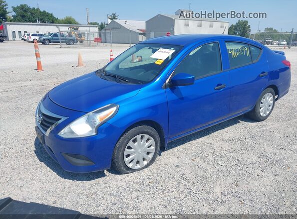 3N1CN7AP4GL906624 2016 NISSAN VERSA Blue Vista tres cuartos delantera izquierda