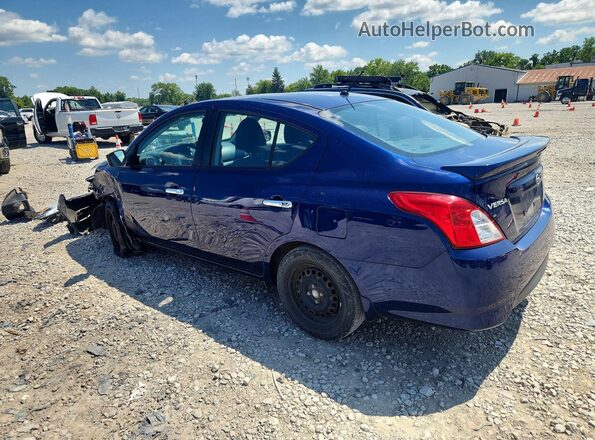 3N1CN7AP4JL862941 2018 NISSAN VERSA Синий Задняя левая четверть