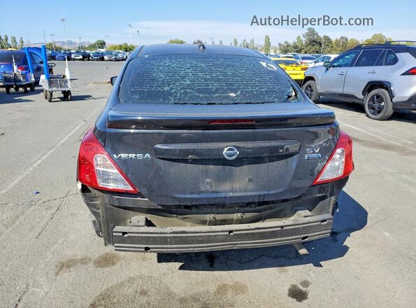 3N1CN7AP5JL832797 2018 NISSAN VERSA Black უკანა ხედი