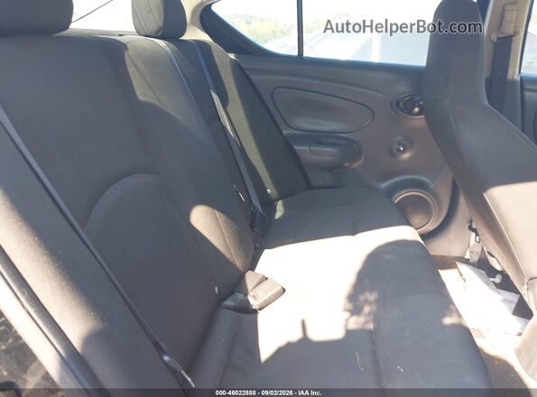 3N1CN7AP6GL916264 2016 NISSAN VERSA Black Vista de la etiqueta del VIN