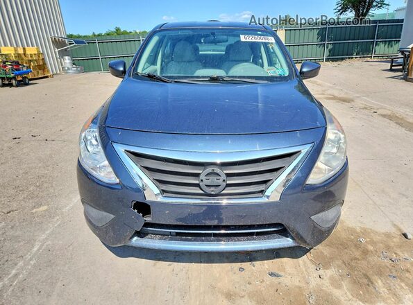 3N1CN7AP9GL862748 2016 NISSAN VERSA Blue Vista frontal
