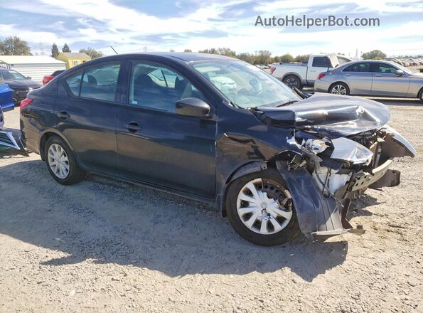 3N1CN7APXGL907907 2016 NISSAN VERSA Черный Передняя правая четверть