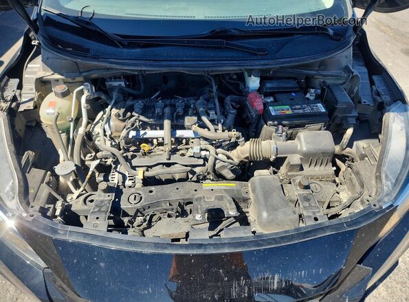 3N1CN8DV1LL849325 2020 NISSAN VERSA Black Вид задньої частини салону