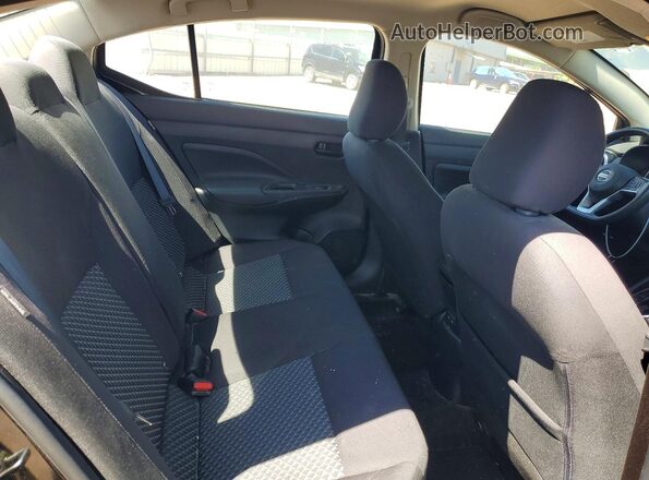 3N1CN8DV2ML822149 2021 NISSAN VERSA Черный Вид задних сидений