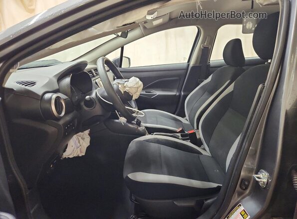 3N1CN8DV8SL885673 2025 NISSAN VERSA Gray Вид салону спереду