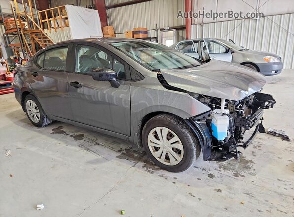 3N1CN8DV9ML896944 2021 NISSAN VERSA Gray წინა მარჯვენა