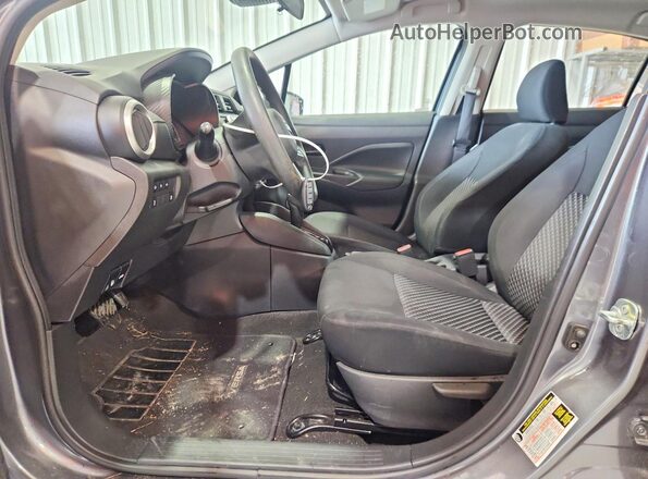 3N1CN8DV9ML896944 2021 NISSAN VERSA Gray წინა სალონის ხედი
