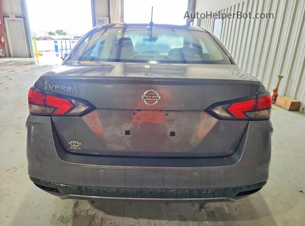 3N1CN8DV9ML896944 2021 NISSAN VERSA Gray უკანა ხედი