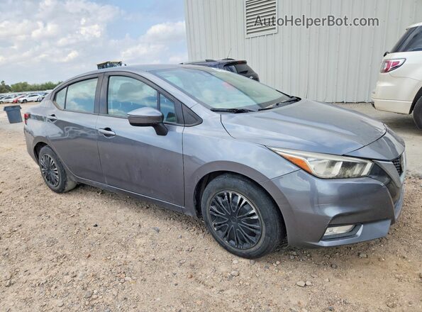 3N1CN8EV8LL875421 2020 NISSAN VERSA Gray Передня права чверть