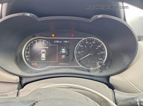 3N1CN8EV8LL875421 2020 NISSAN VERSA Gray Вид щитка приладів