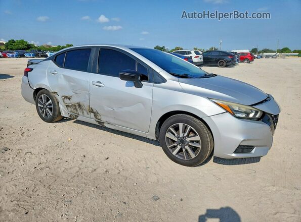 3N1CN8FV6LL808380 2020 NISSAN VERSA Silver Przód prawy