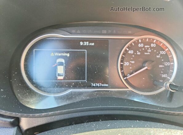 3N1CN8FV6LL808380 2020 NISSAN VERSA Silver Widok zestawu wskaźników