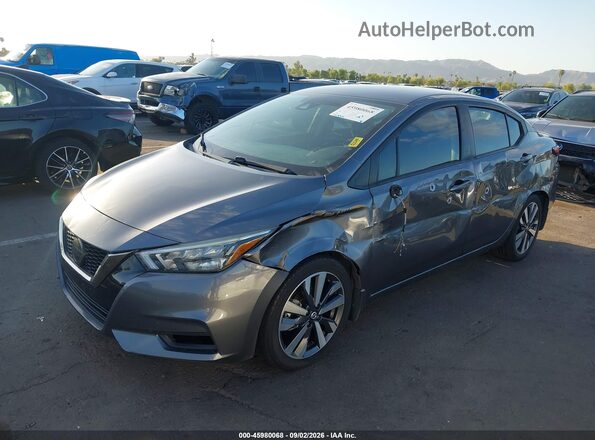 3N1CN8FV9LL894364 2020 NISSAN VERSA Gray Передня ліва чверть