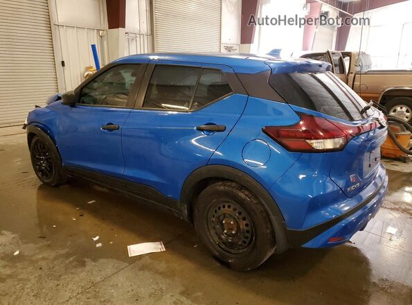 3N1CP5BV0ML545500 2021 NISSAN KICKS Blue Задня ліва чверть