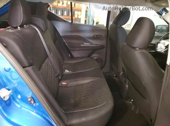 3N1CP5BV0ML545500 2021 NISSAN KICKS Blue Вид задніх сидінь