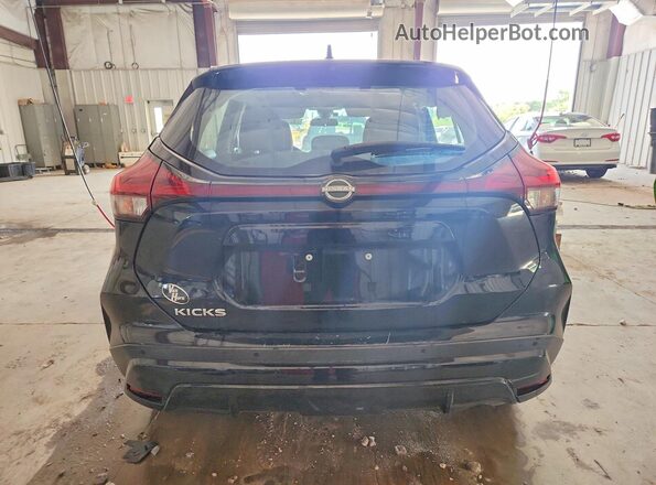 3N1CP5BV1PL468186 2023 NISSAN KICKS Black Widok z tyłu