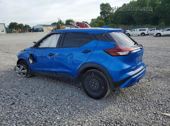3N1CP5BV1RL533282 2024 NISSAN KICKS Blue Trasero izquierdo