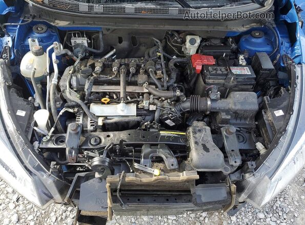 3N1CP5BV1RL533282 2024 NISSAN KICKS Blue Vista del compartimento del motor