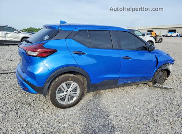 3N1CP5BV1RL533282 2024 NISSAN KICKS Blue Trasero derecho
