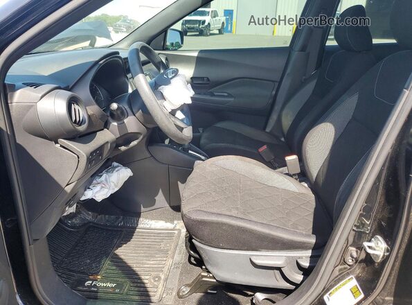 3N1CP5BV2LL534447 2020 NISSAN KICKS Black Widok wnętrza z przodu