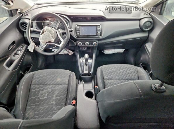 3N1CP5BV2ML520551 2021 NISSAN KICKS White Widok deski rozdzielczej