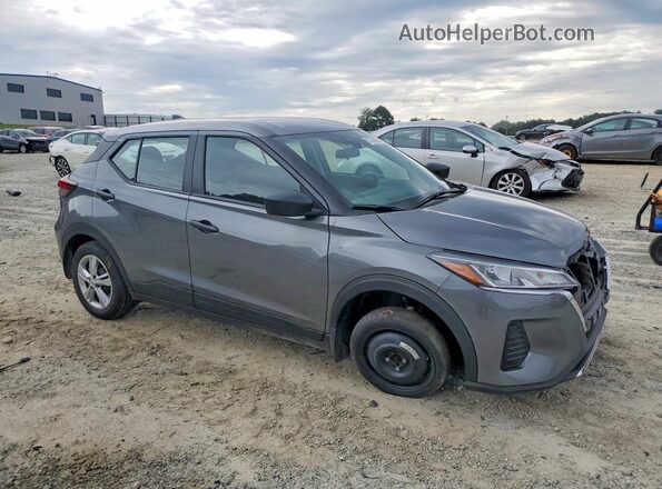3N1CP5BV2SL500393 2025 NISSAN KICKS Gray Передня права чверть