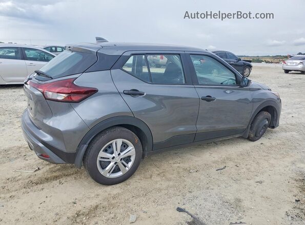 3N1CP5BV2SL500393 2025 NISSAN KICKS Gray Задня права чверть