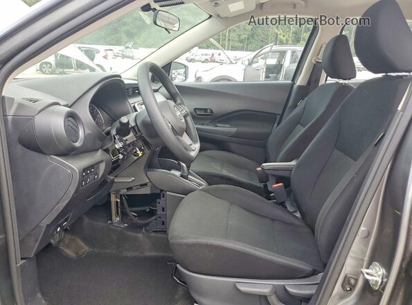 3N1CP5BV2SL500393 2025 NISSAN KICKS Gray Вид салону спереду