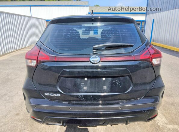 3N1CP5BV3ML516041 2021 NISSAN KICKS Black Widok z tyłu