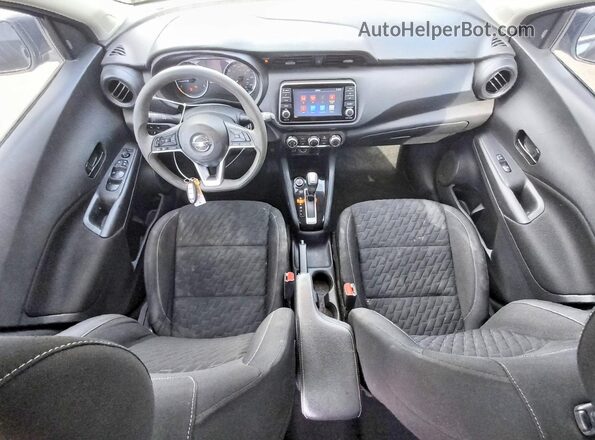 3N1CP5BV3ML516041 2021 NISSAN KICKS Black Widok deski rozdzielczej