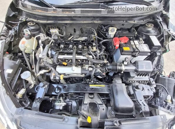 3N1CP5BV3ML516041 2021 NISSAN KICKS Black Widok komory silnika