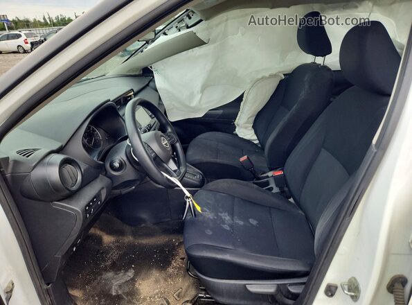 3N1CP5BV3PL557919 2023 NISSAN KICKS White წინა სალონის ხედი