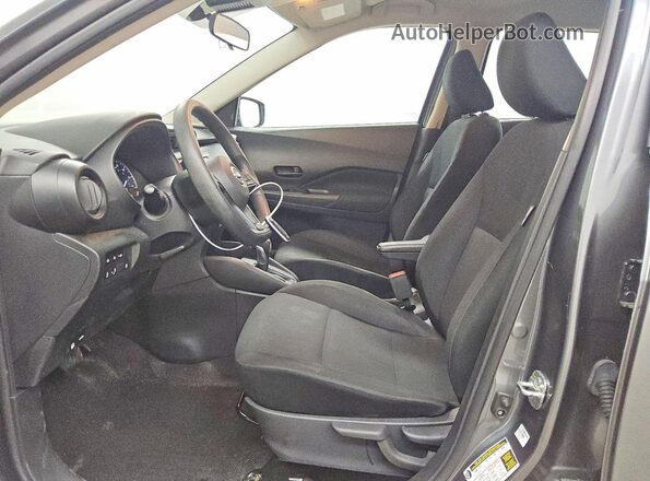 3N1CP5BV4PL564054 2023 NISSAN KICKS Серый Вид салона спереди
