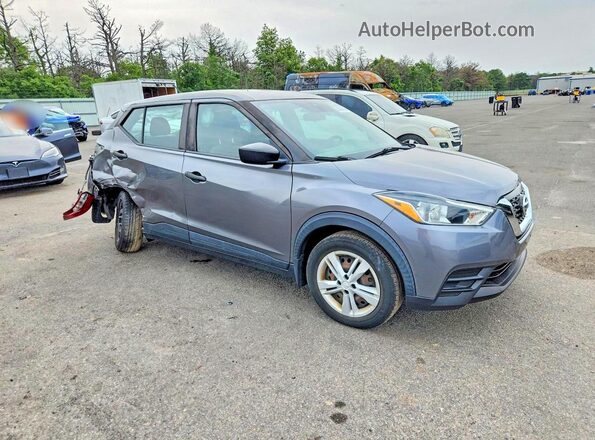 3N1CP5BV5LL580645 2020 NISSAN KICKS Gray Przód prawy