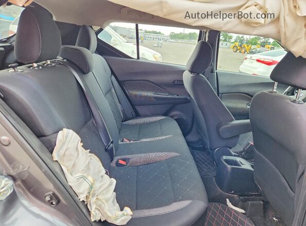 3N1CP5BV5LL580645 2020 NISSAN KICKS Gray Widok tylnych siedzeń