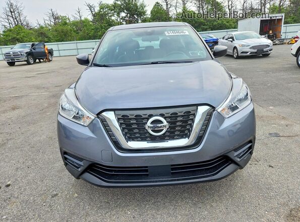 3N1CP5BV5LL580645 2020 NISSAN KICKS Gray Widok z przodu