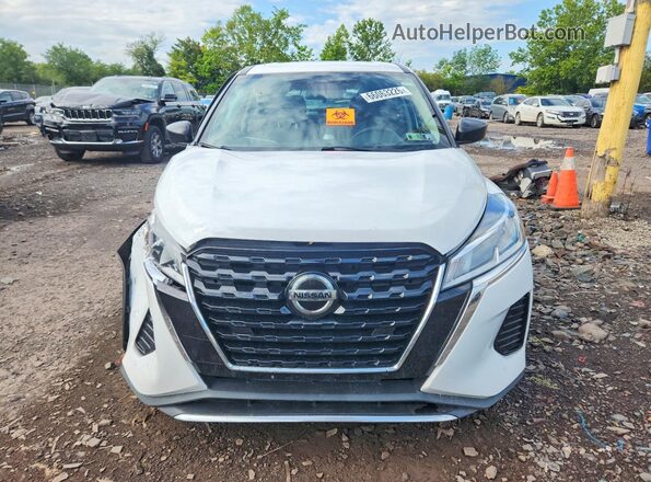 3N1CP5BV5ML518387 2021 NISSAN KICKS White Widok z przodu