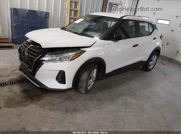 3N1CP5BV5NL525440 2022 NISSAN KICKS White Передня ліва чверть